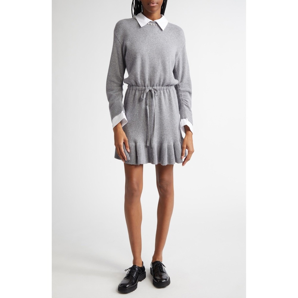 NWT Cinq‎ a Sept Necklace Kiana Dress Sz Medium $445